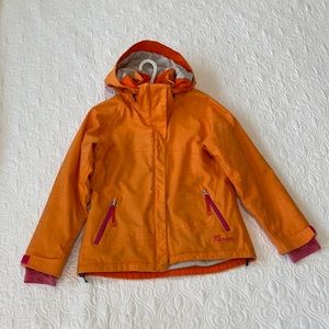 MARKER snowboard & ski jacket with inside snaps and sleeves w thumb holes